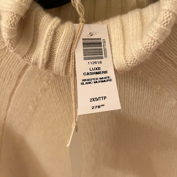 Wilfred “Lux” cashmere turtleneck sweater nwt - Picture 3 of 11